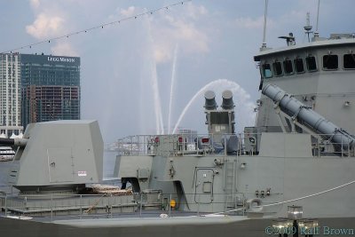 HMAS Ballarat visits Baltimore