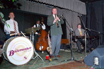 The Boilermaker Jazz Band rounds out the evening