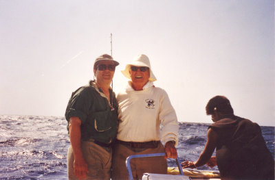 Gerry and Ross in Panama