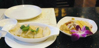 Vegetables in Tofu Skin and Drunken Chicken 6225.jpg