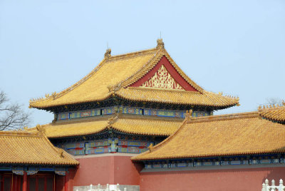 Tiananmen Square 天安門廣場, Forbidden City - Beijing 2 - China (11) March 2009