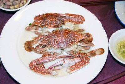 Steamed Flower Crabs - Superb Flavor!  8500.jpg