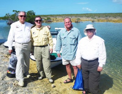 Launching the Skiffs 003