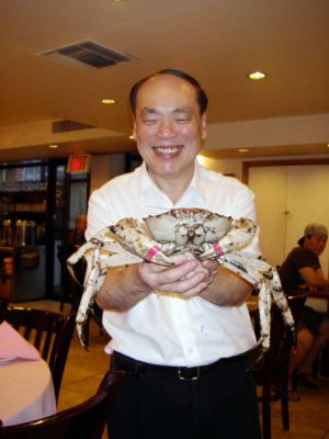 Waiter Smiling, Crab Sad 1987.jpg