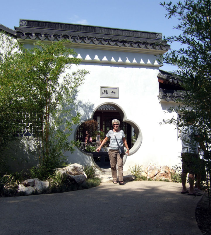 Huntington Gardens - Maryse leaves the Chinese Garden.jpg