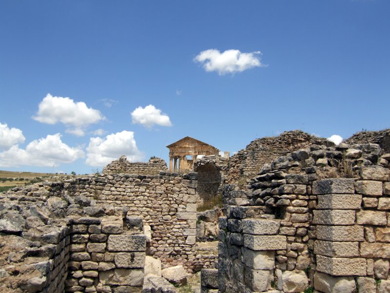 Dougga The Baths View to Capitol.jpg