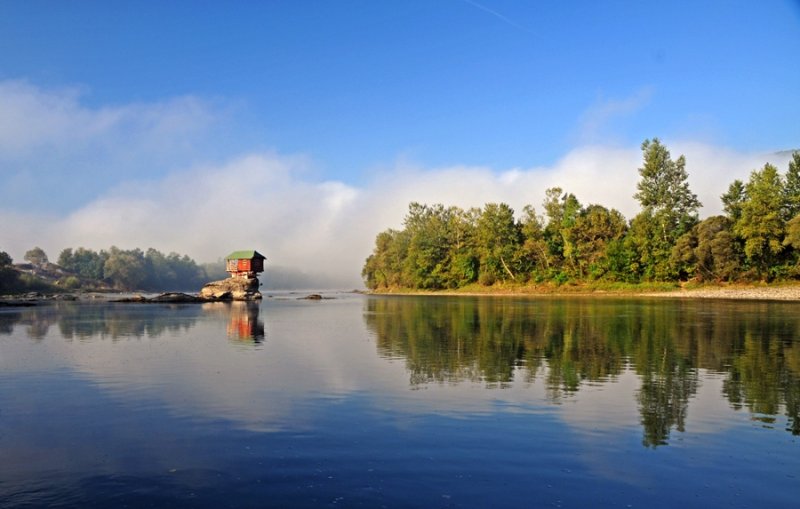 The Drina river