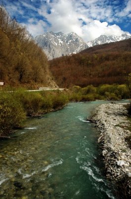The Sutjeska river