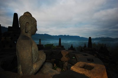 Borobudur, sunrise