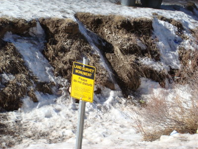 Crossed this ditch to get to the Recreation Area