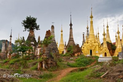 8th Century Pagodas (Stupas)