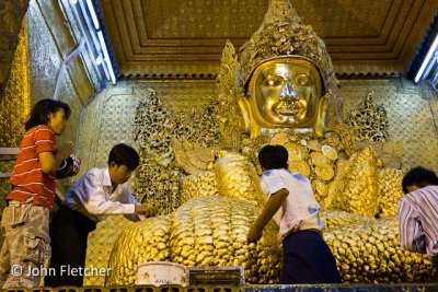 Gilding the Buddha