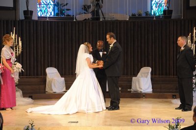 Sherbondy-Dooley/Bride & Groom during ceremony