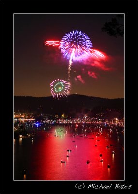 Lake Arrowhead Fireworks Display