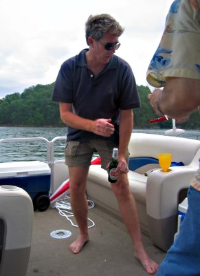 Dinnerians on Lake Allatoona, May 2009