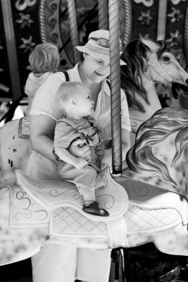 First Merry-Go-Round Ride