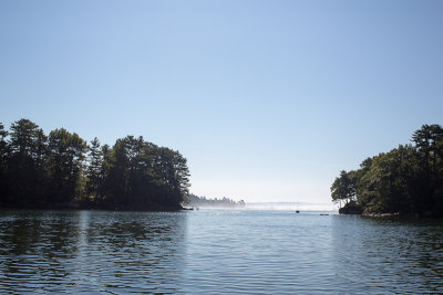 Fogged In Boats, Blue Hill Harbor