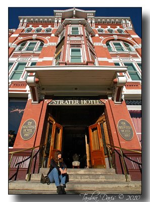 The famously haunted Strater Hotel