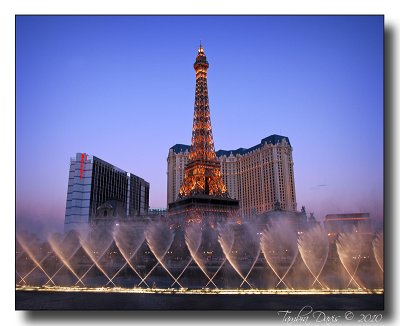 Paris & Bellagio Fountain 1