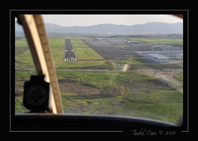 On final approach