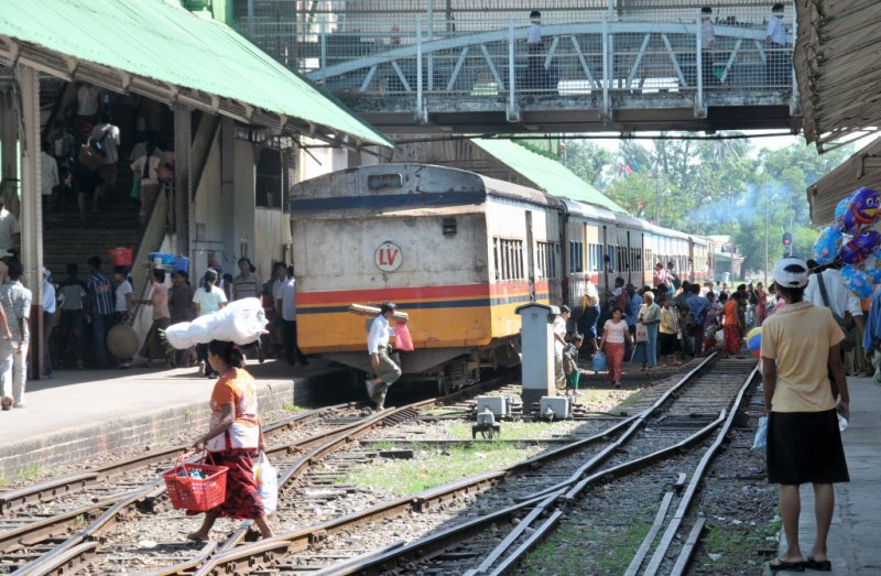 Gare ferroviaire de Yangon