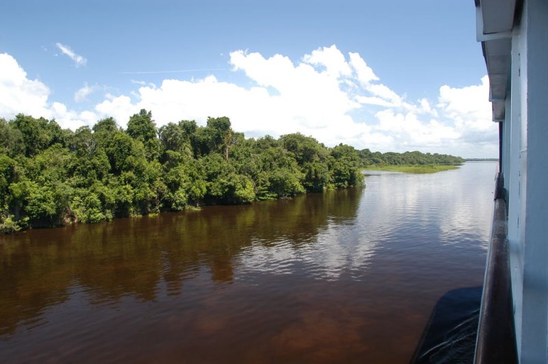 Croisire sur le Rio Negro, en Amazonie.