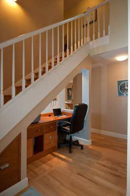 Stairs and office