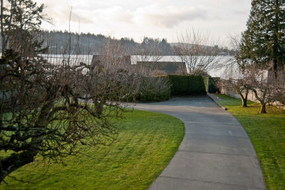 Driveway, exterior and view