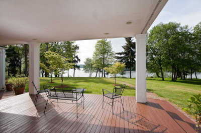 Deck off the master bedroom