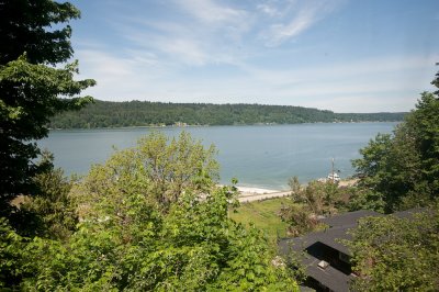 View from the master bedroom
