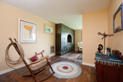 Landing area and bedroom