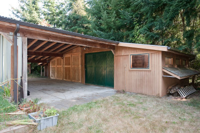 Garage and workshops