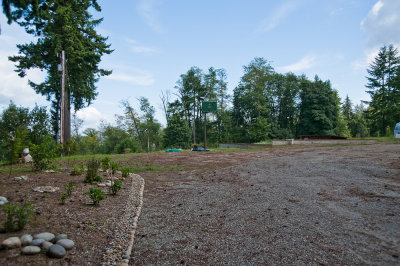 View from the driveway