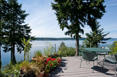 View from the deck