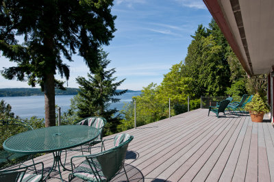 View from the deck