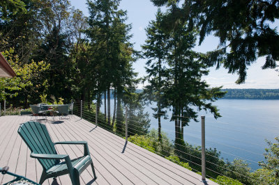 View from the deck