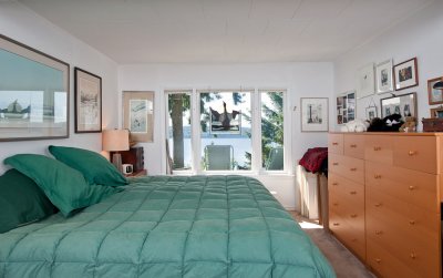 Bedroom and view