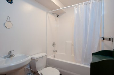 Basement bathroom