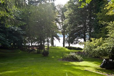 Adjacent lot and view