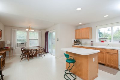 Kitchen and dining room