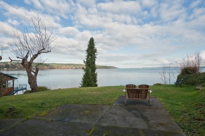 View from the patio