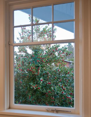 View from the upstairs hallway