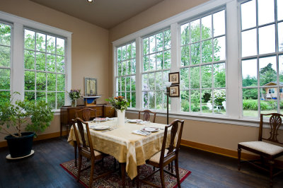 Dining in the great room