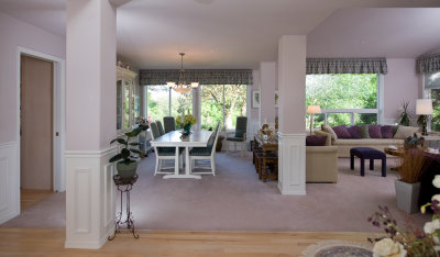 Interior view from the main entry