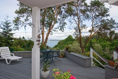 Deck off the family room