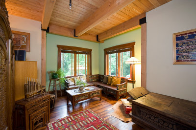 Sitting area in the great room