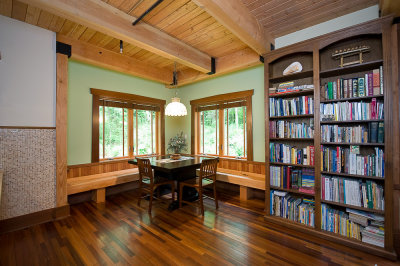 Dining area in the great room