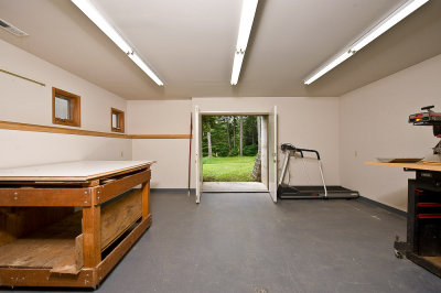 Basement workshop