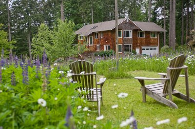House and garden
