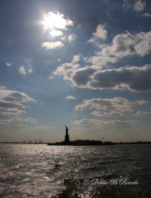 Statue of Liberty Silhouette